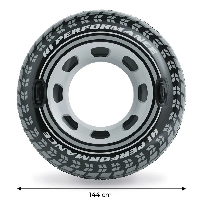 Koło Do Pływania Opona Z Uchwytami Materac Wodny INTEX 56268