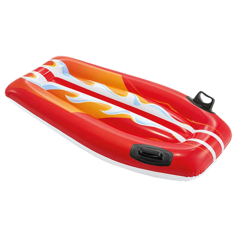 Deska Do Pływania Dmuchana Z Uchwytami Dla Dzieci INTEX 58165 RED - Czerwona