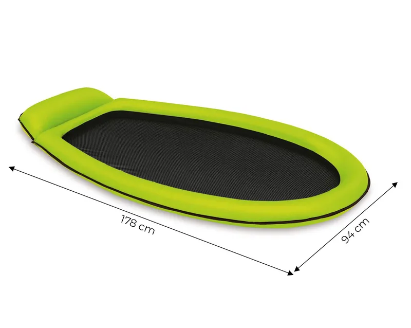 Materac Plażowy Z Siateczką Do Pływania Chłodzący INTEX 58836 GREEN - Zielony