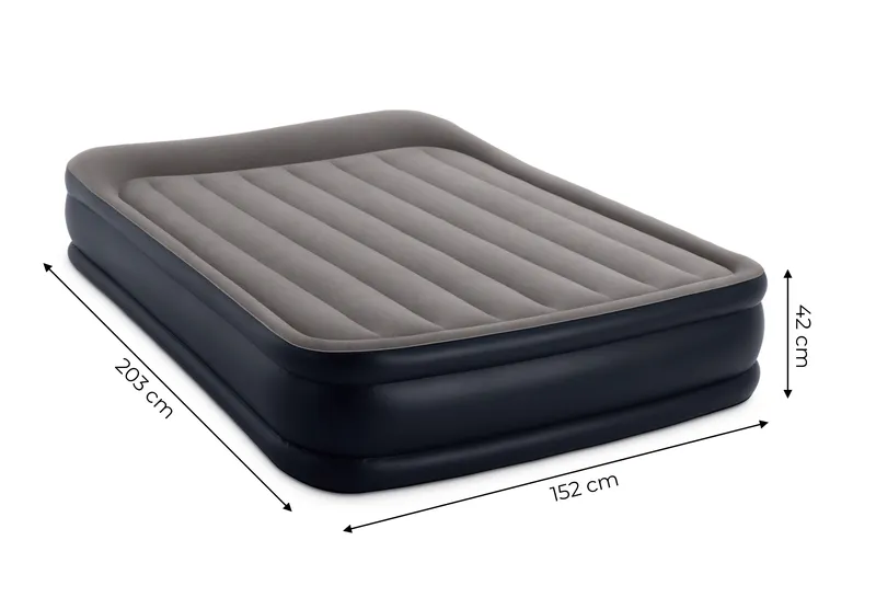 Materac Dmuchany 203x152 cm Z Pompką INTEX 64136ND