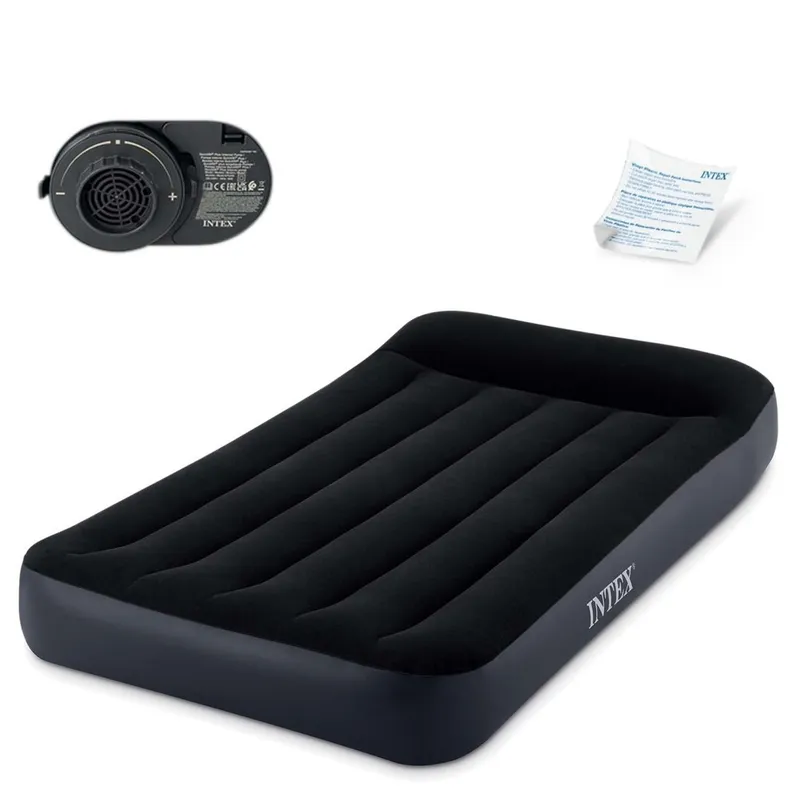 Materac Dmuchany Do Spania 191x99 cm Jednosobowy Łóżko INTEX 64146ND