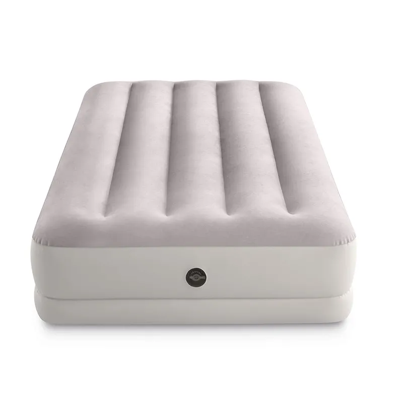 Materac Pompowany Do Spania 191x99x30 cm Jednosobowy Z Pompką USB INTEX