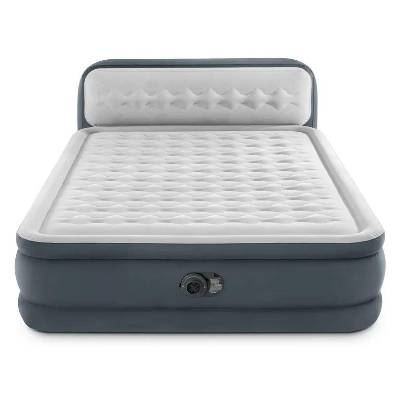 Materac Łóżko 236x152 cm Z Pompką 2-OSOBOWY Deluxe INTEX 64448ND