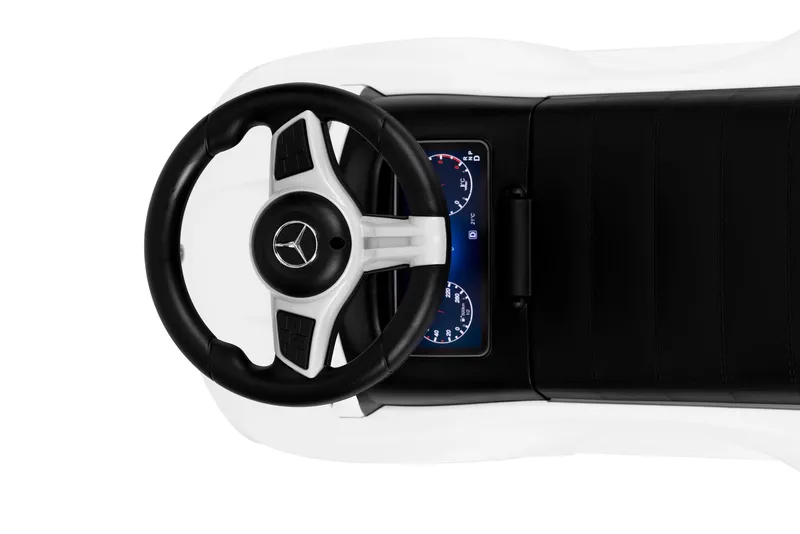 Jeździk Autko MERCEDES Class Interaktywna Kierownica Dźwięki