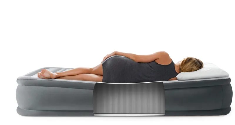 INTEX Materac Łóżko 191x99 cm Z Pompką 1-OSOBOWY Comfort 67766ND