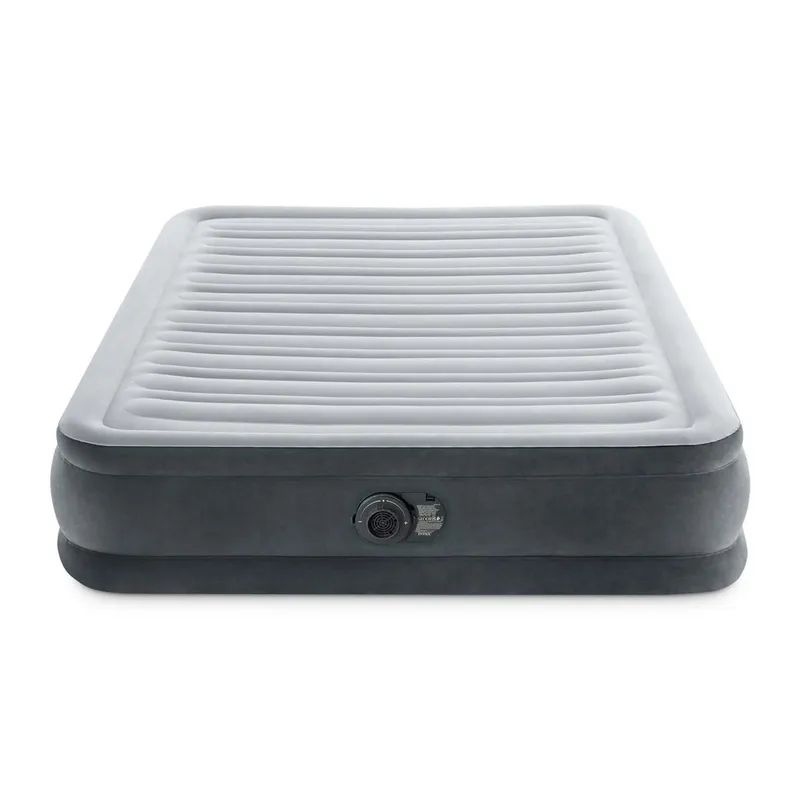 Materac Łóżko Do Spania Dwuosobowy Z Pompką Automatyczną 191x137 cm INTEX
