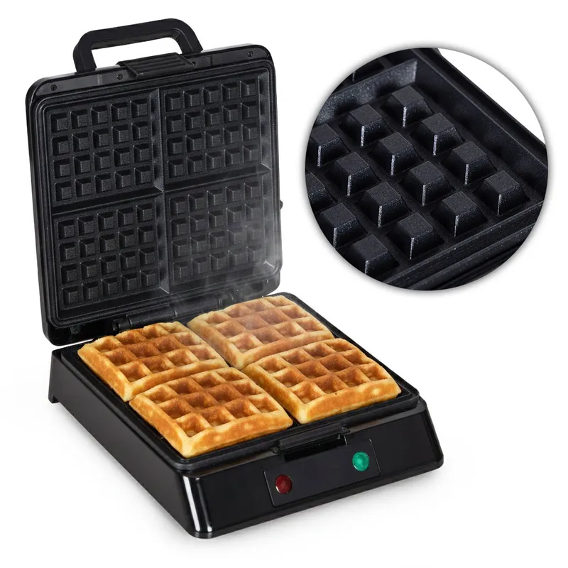 Gofrownica Na Gofry Nieprzywierająca Powłoka 1080-1300W