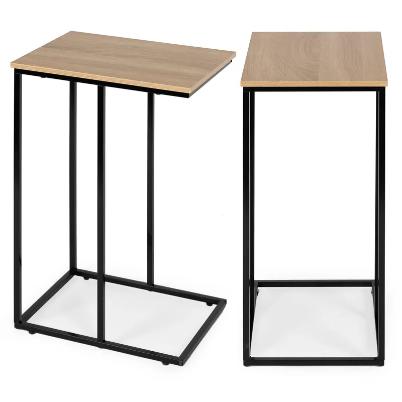 Stolik Pomocniczy Mobilny Boczny Pod Laptopa Metalowy
