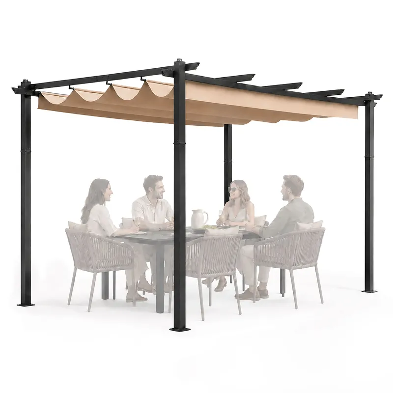 Pergola Ogrodowa 3x4 Altana GRUND - Beżowa