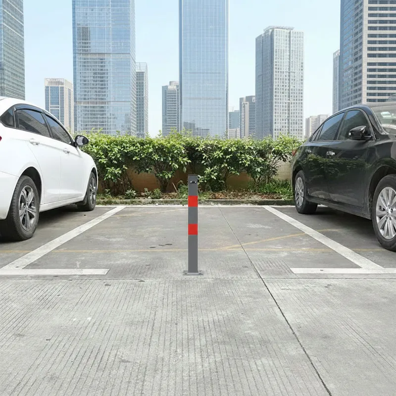 Blokada Parkingowa Składana Słupek 60 cm Na Klucz Hamra
