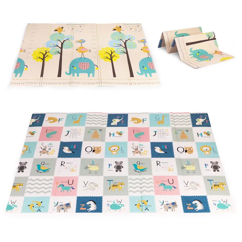 Mata Edukacyjna Piankowa Dla Dzieci 200x150 cm Dwustronna