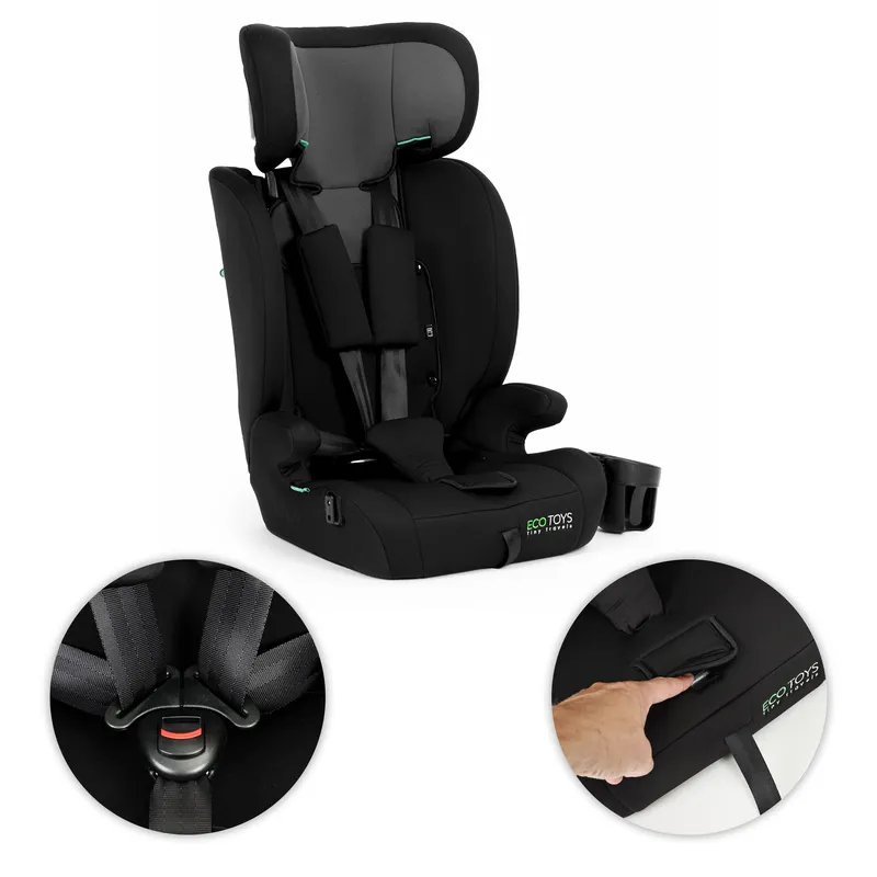 Fotelik Samochodowy Dla Dzieci Wzrost 76-150 cm R129 Uchwyt Digal