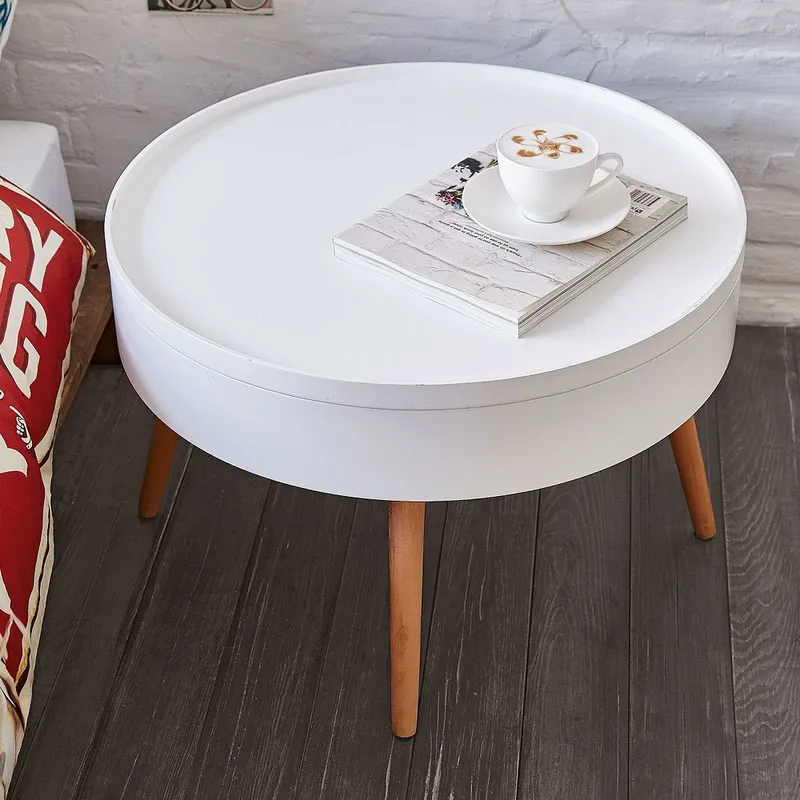 Stolik Ze 60 cm Trento - Kawowy
