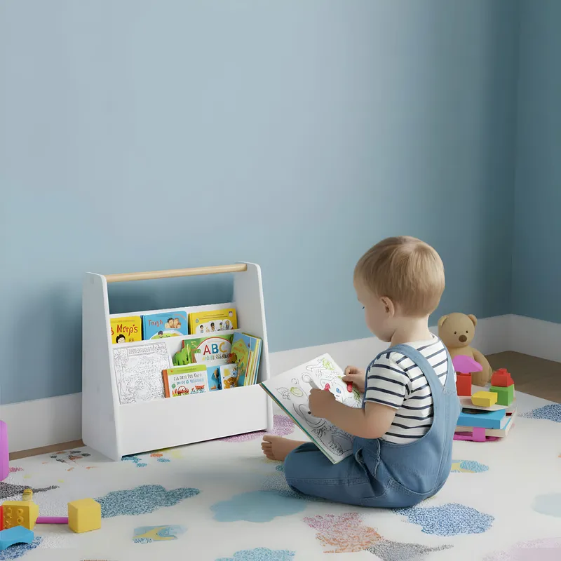 Biblioteczka Dziecięca Montessori Regał Na Książki Organizer