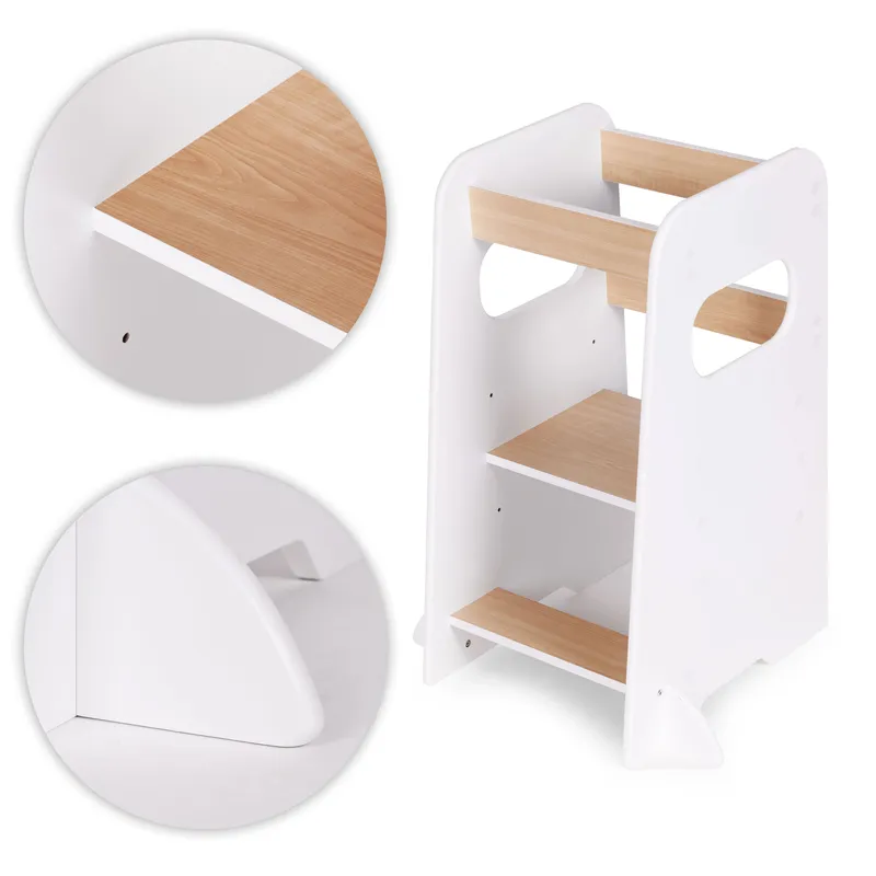 Pomocnik Kuchenny Kitchen Helper Montessori Regulowany Podest