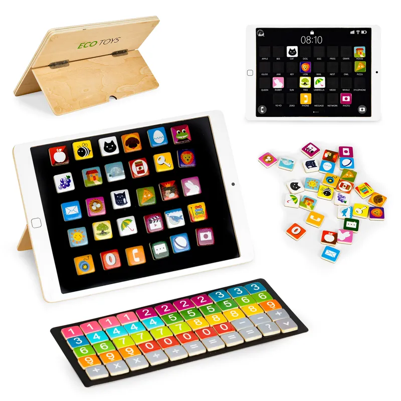Zabawka Tablet Edukacyjny Tablica Magnetyczna Kredowa