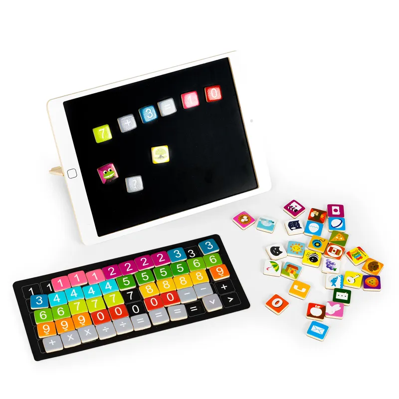 Zabawka Tablet Edukacyjny Tablica Magnetyczna Kredowa