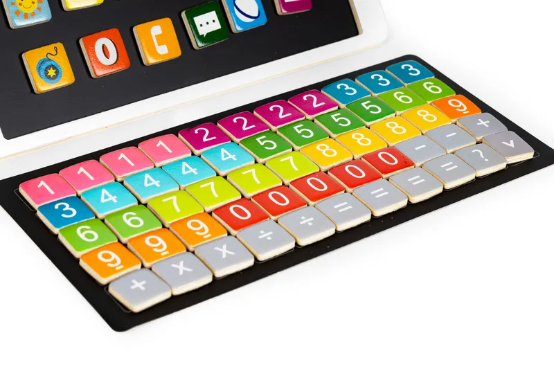 Zabawka Tablet Edukacyjny Tablica Magnetyczna Kredowa