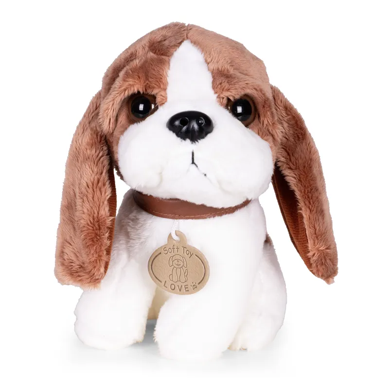 Pluszowy Piesek Torebce Beagle Maskotka Dla Dziecka Szczotka