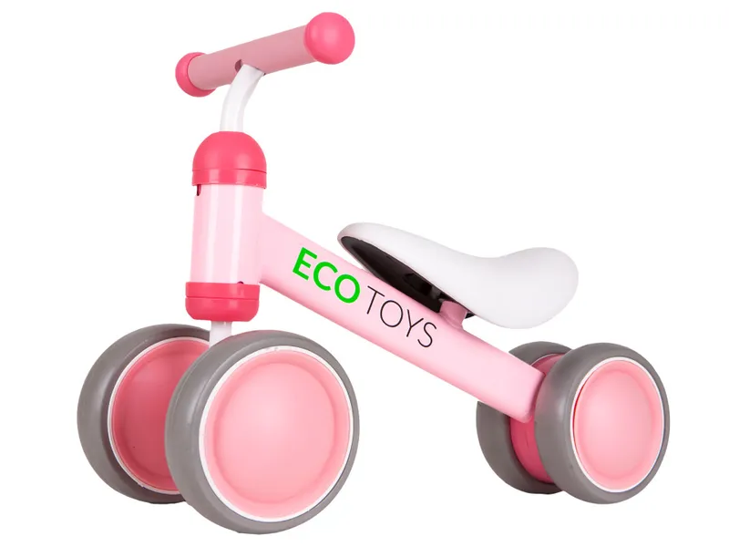 Rowerek Biegowy Treningowy Mini Rower Dla Dzieci - Różowy