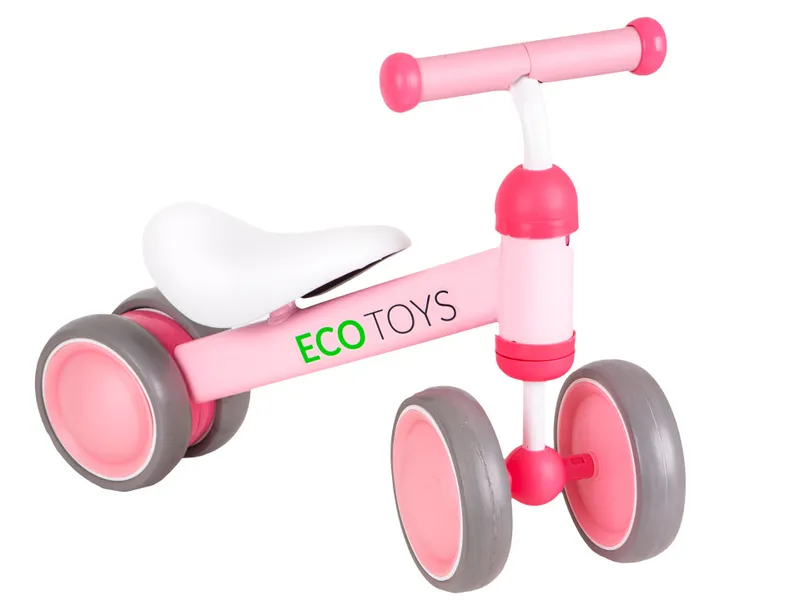 Rowerek Biegowy Treningowy Mini Rower Dla Dzieci - Różowy