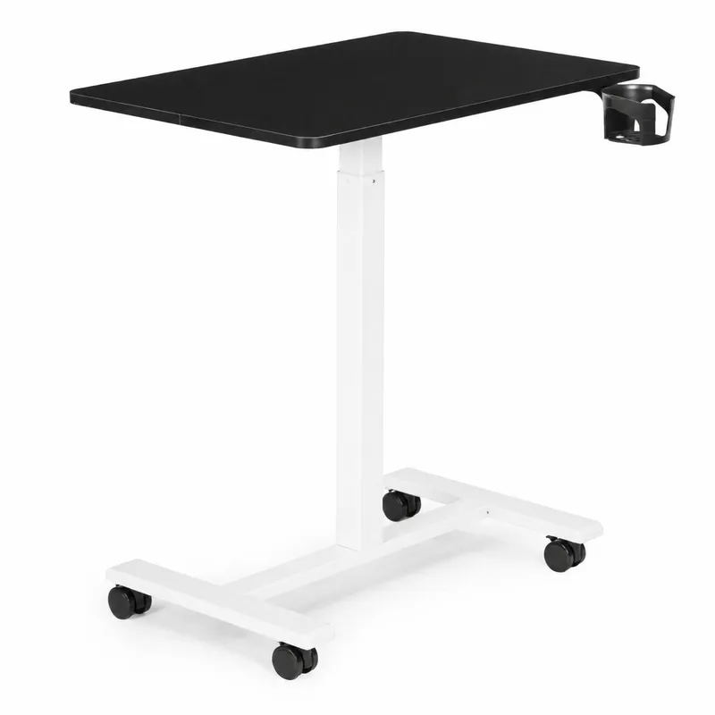 Biurko Pod Laptopa Regulowane 70 x 48 cm - Czarne