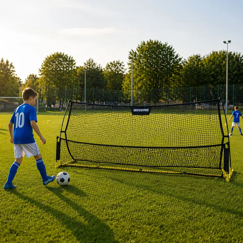 Rebounder Trenażer Piłkarski Dwustronny Do Treningu EIDER