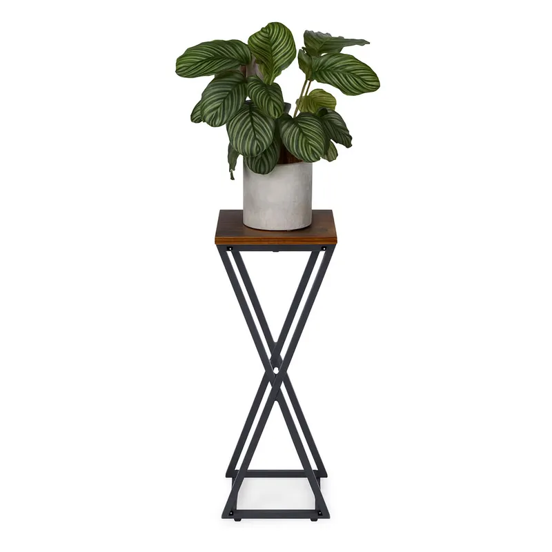 Kwietnik Stojący Stojak Na Kwiaty Ozdoby Geometryczny Loft