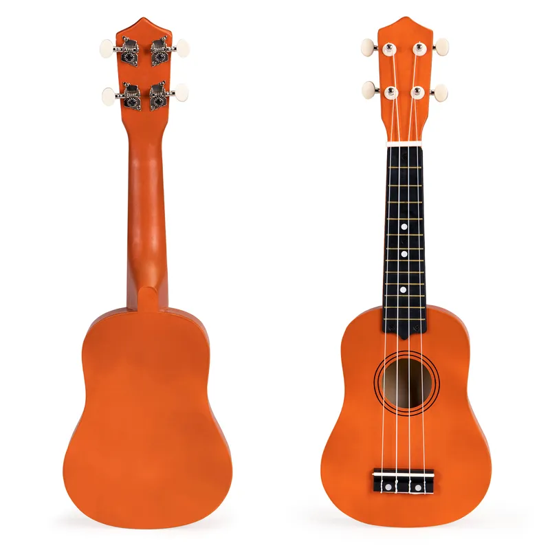 Zabawka Ukulele Dla Dzieci Drewniana 4 Struny Nylonowe