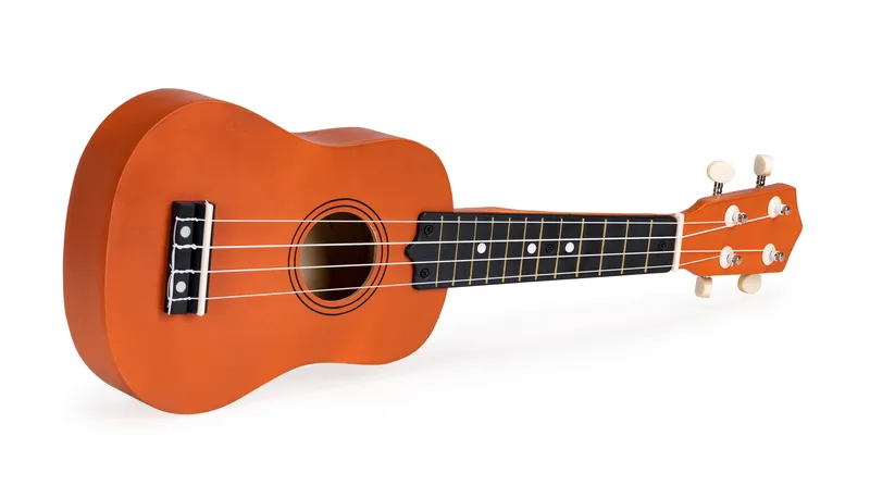 Zabawka Ukulele Dla Dzieci Drewniana 4 Struny Nylonowe