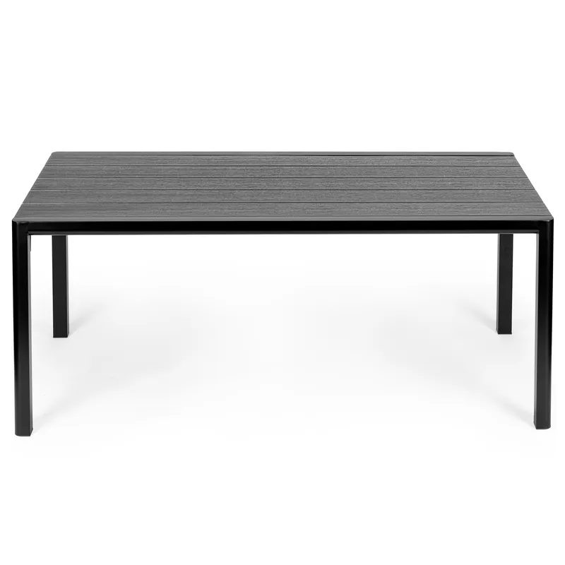 Duży Stół Ogrodowy 8-OSOBOWY 180x90 cm Na Taras Ogród PLANK