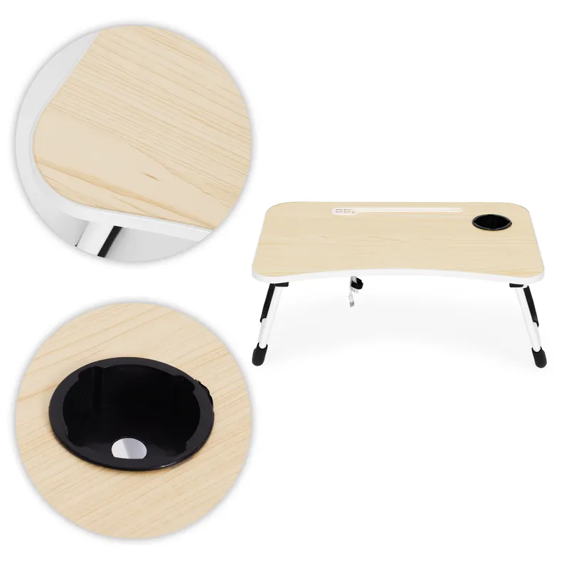 Biurko Do Pracy Podstawka Pod Laptopa Składana Taca 60x40
