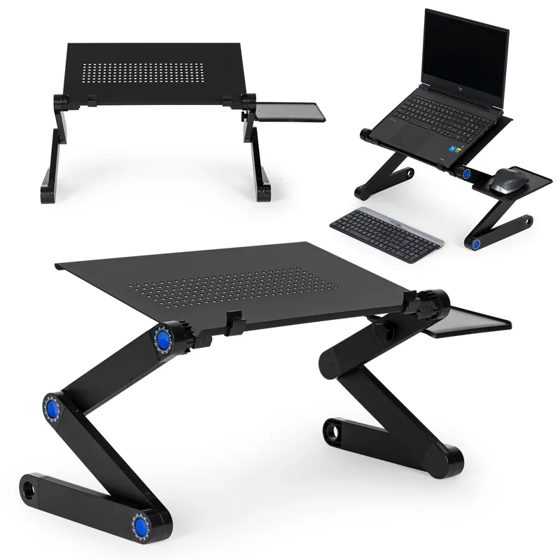 Stolik Pomocniczy Podstawka Stojak Pod Laptop Aluminiowy
