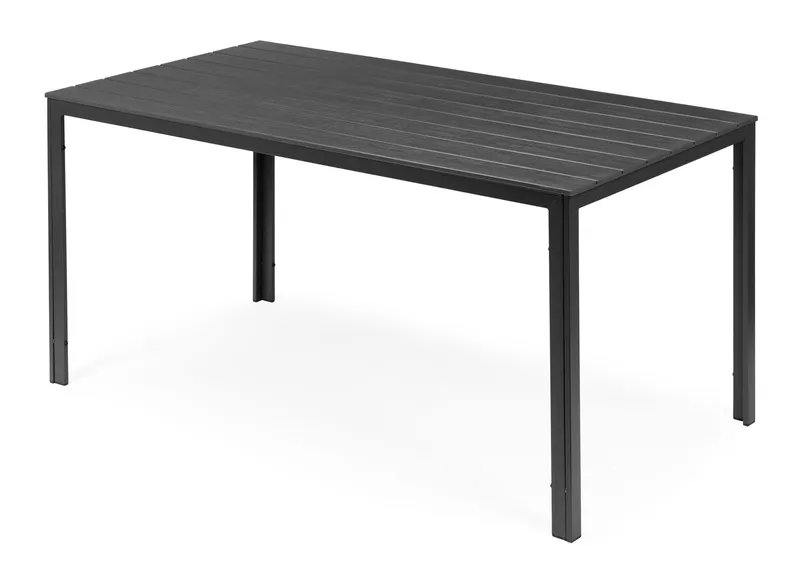 Stół Ogrodowy 6-OSOBOWY 156x78 cm Polywood Meble Na Taras PLANK