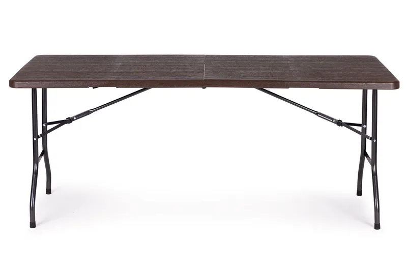 Stół Ogrodowy Składany Cateringowy GRENE 180 x 74 cm - Brązowy