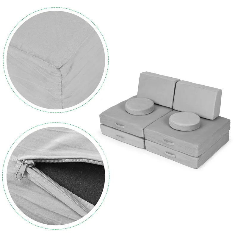 Sofa Do Salonu Modułowa Duża Składana Dla Dzieci DIY Miękkich