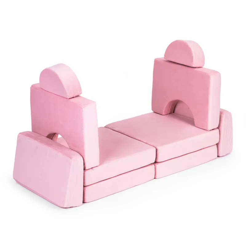Sofa Do Salonu Składana Modułowa Dla Dzieci Duża 2-OSOBOWA