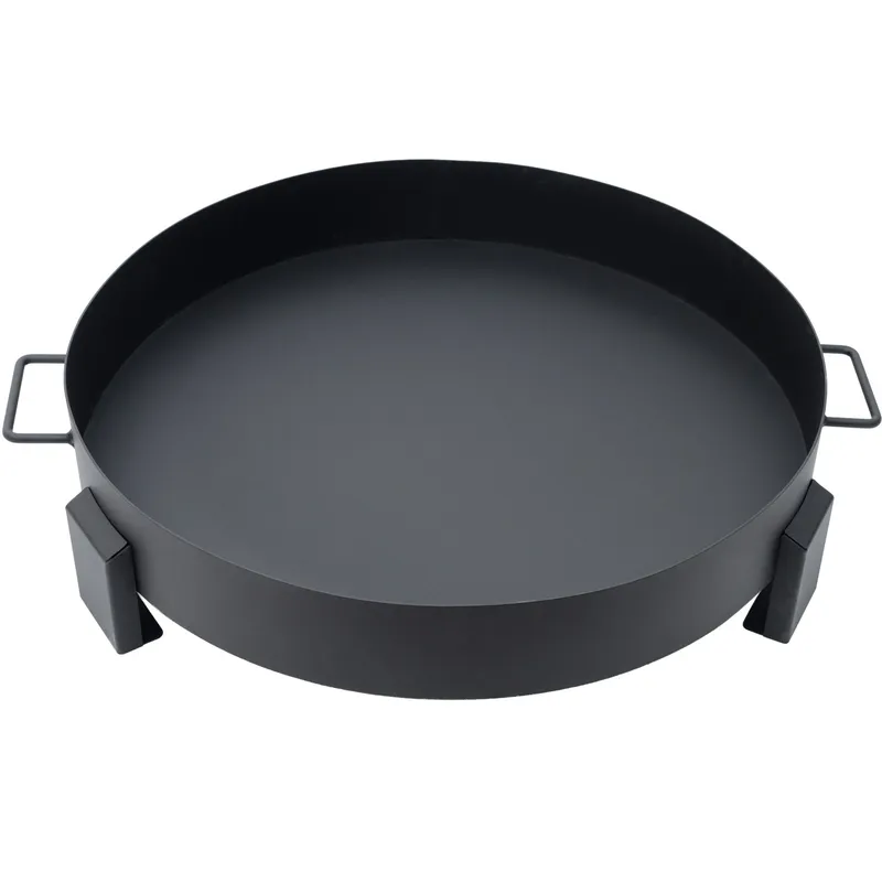 Duże Palenisko Ogrodowe Żeliwne 60 cm Z Uchwytami Hagen