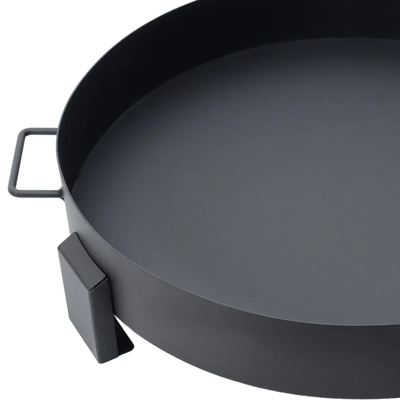 Duże Palenisko Ogrodowe Żeliwne 60 cm Z Uchwytami Hagen