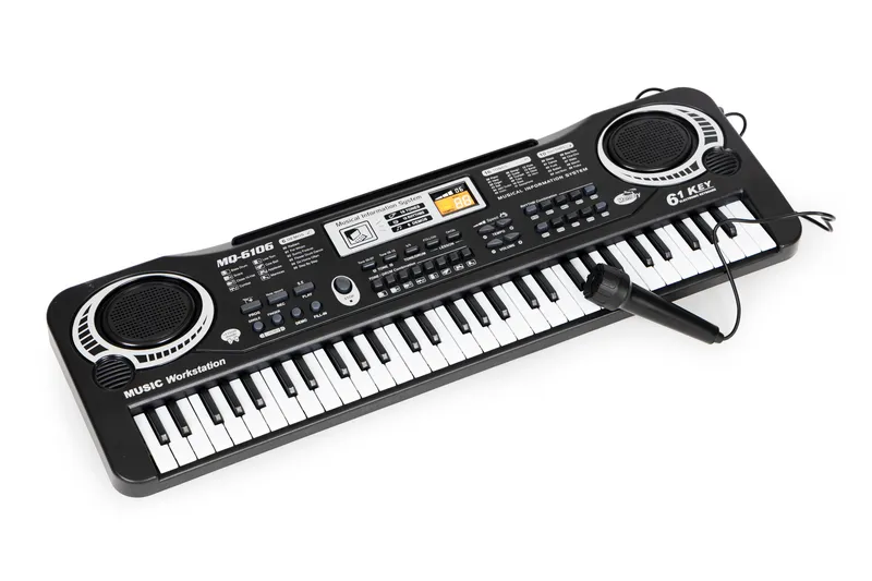 Keyboard Pianino Dla Dzieci Mikrofonem Zasilacz