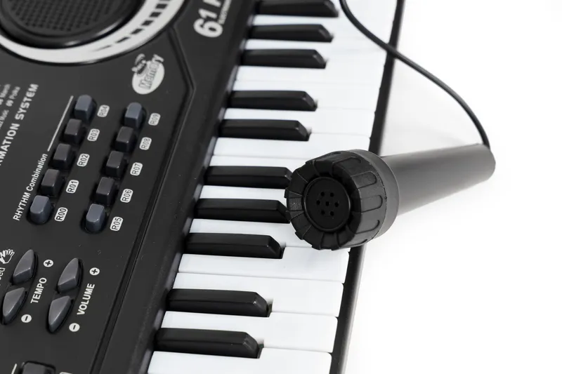 Keyboard Pianino Dla Dzieci Mikrofonem Zasilacz