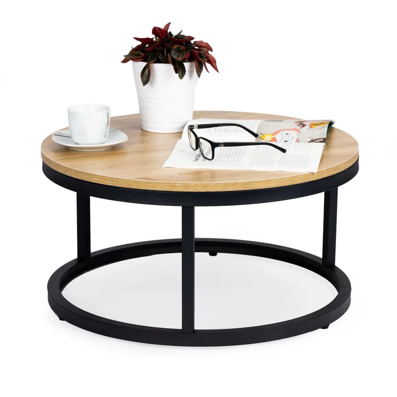 Stolik Nowoczesny 60 cm RAPALLO - Kawowy