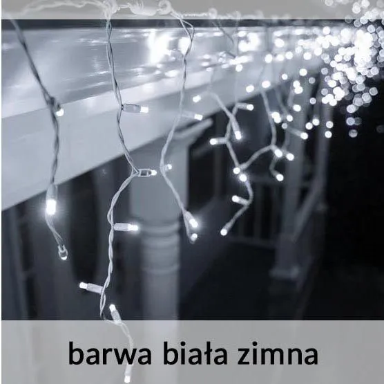 Sople Zewnętrzne Dekoracyjne Lampki Światełka 500 LED