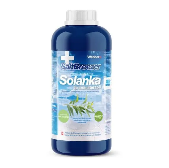 SALT BREEZER 500 ml Solanka Do Oczyszczaczy I Nawilżaczy Powietrza Eukaliptus