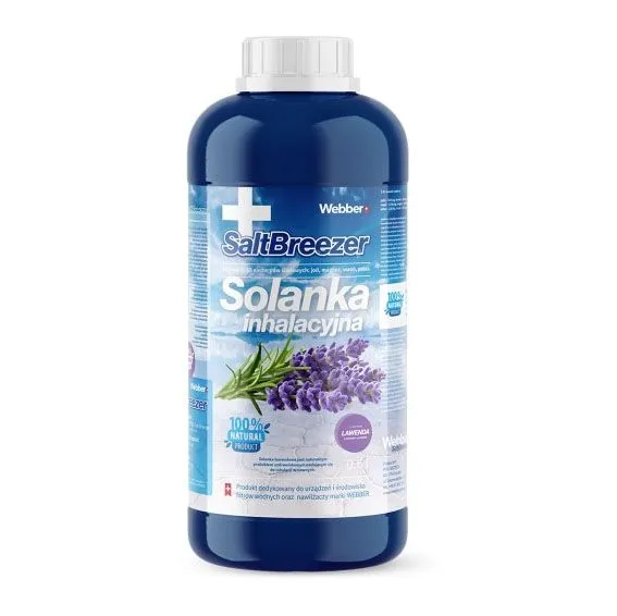 SALT BREEZER 1000 ml Lawenda Solanka Do Oczyszczaczy I Nawilżaczy Powietrza