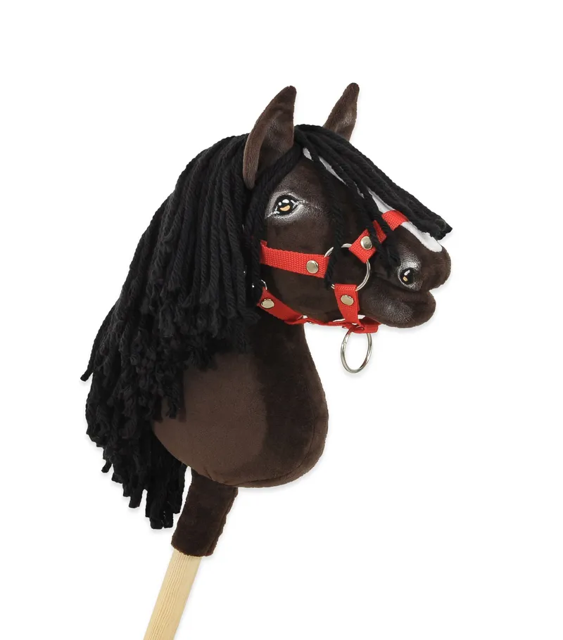 Hobby Horse Średni Koń Na Kiju Premium Ciemnobrązowy Ciemogniady TUM-TUM