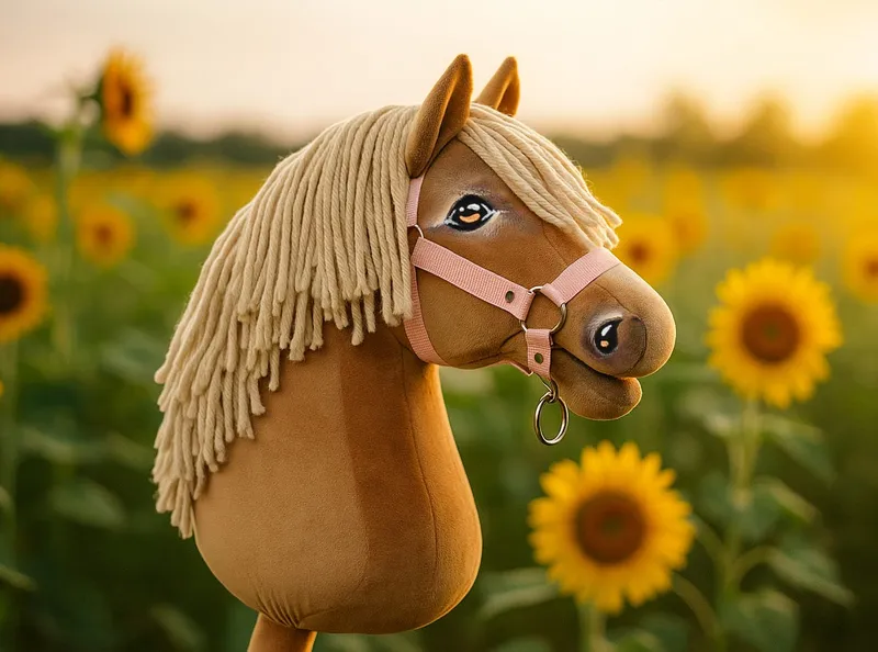 Hobby Horse Duży Koń Na Kiju Premium Izabelowaty TUM-TUM