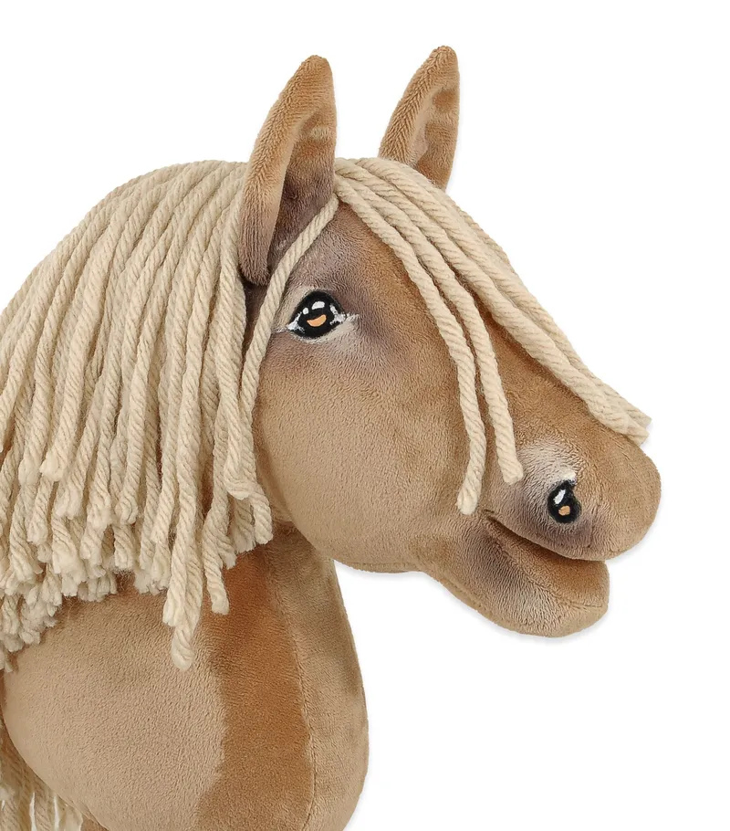 Hobby Horse Średni Koń Na Kiju Premium Izabelowaty TUM-TUM - Beżowy