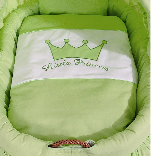 Kosz Mojżesza Wiklinowy Ze Składaną Budką Little Princess TUM-TUM