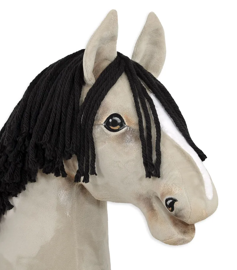 Hobby Horse Duży Koń Na Kiju Premium Jasnobułany TUM-TUM